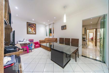 Sala de apartamento para alugar com 3 quartos, 91m² em Vila Valparaíso, Santo André