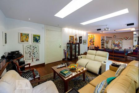 Sala de apartamento à venda com 3 quartos, 198m² em Leblon, Rio de Janeiro