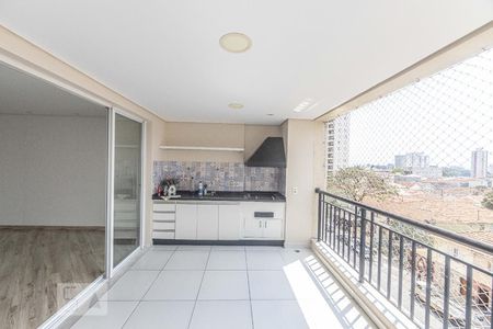 Varanda Gourmet de apartamento à venda com 3 quartos, 85m² em Alto da Mooca, São Paulo