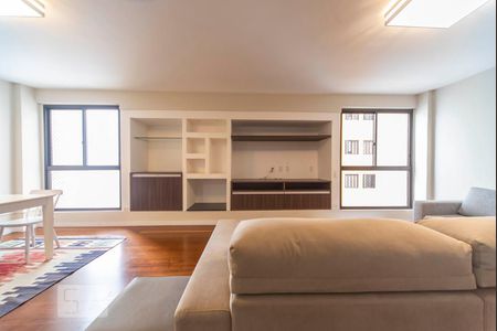 Sala de apartamento à venda com 3 quartos, 120m² em Centro, Santo André