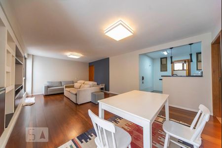 Sala de apartamento para alugar com 3 quartos, 120m² em Centro, Santo André