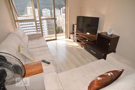 Sala de apartamento para alugar com 3 quartos, 99m² em Botafogo, Rio de Janeiro