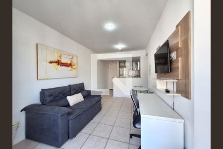 Sala de apartamento à venda com 1 quarto, 45m² em Botafogo, Rio de Janeiro