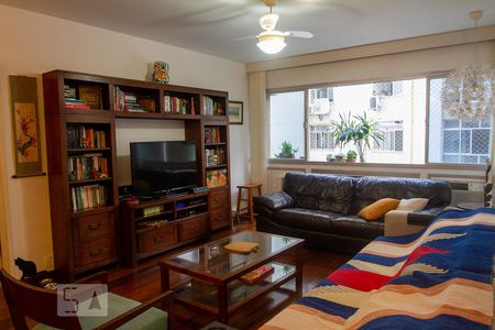 Sala de apartamento à venda com 4 quartos, 136m² em Leblon, Rio de Janeiro