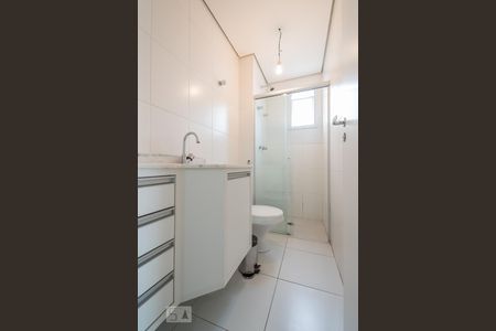Banheiro de apartamento à venda com 1 quarto, 44m² em Brooklin, São Paulo