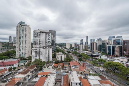 Vista de apartamento à venda com 1 quarto, 44m² em Brooklin, São Paulo