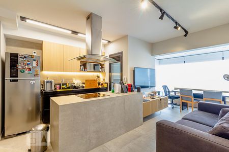 Sala de kitnet/studio à venda com 1 quarto, 53m² em Vila Nova Conceição, São Paulo