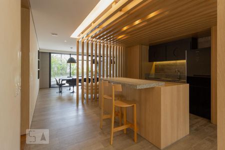 Studio para alugar com 53m², 1 quarto e 1 vaga Studio para alugar com 53m², 1 quarto e 1 vagaEspaço gourmet