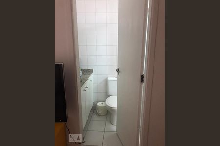 Banheiro da Suíte de apartamento à venda com 3 quartos, 93m² em Vila Santa Teresa, Santo André