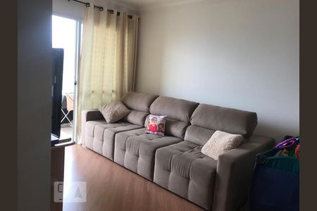 Sala de apartamento à venda com 3 quartos, 93m² em Vila Santa Teresa, Santo André