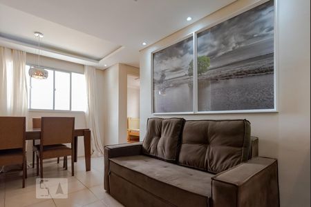 Detalhe Sala de apartamento à venda com 2 quartos, 60m² em Jardim Antonio Von Zuben, Campinas