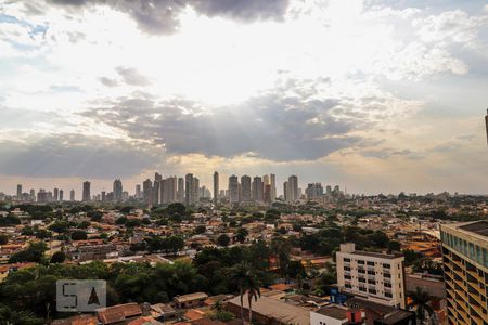 Vista de kitnet/studio para alugar com 1 quarto, 40m² em Jardim Goiás, Goiânia