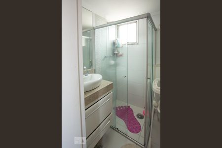 Banheiro da Suíte de apartamento à venda com 3 quartos, 96m² em Vila Monte Alegre, São Paulo
