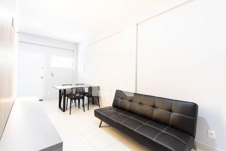 Sala de apartamento para alugar com 1 quarto, 32m² em Luz, São Paulo