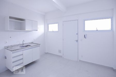 Cozinha de apartamento para alugar com 1 quarto, 35m² em Luz, São Paulo