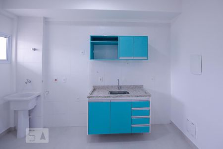 Cozinha de apartamento para alugar com 1 quarto, 30m² em Luz, São Paulo