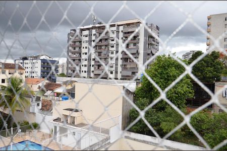 VISTA DA SALA de apartamento à venda com 2 quartos, 72m² em Cachambi, Rio de Janeiro