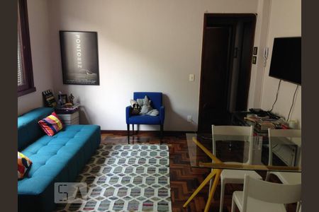 Sala de apartamento à venda com 1 quarto, 44m² em Jardim Floresta, Porto Alegre