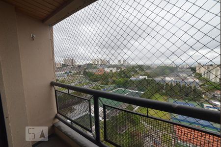 Varanda da Sala de apartamento à venda com 3 quartos, 64m² em Vila Bandeirantes, São Paulo