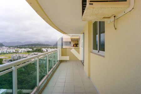Varanda da Sala de apartamento à venda com 2 quartos, 153m² em Camorim, Rio de Janeiro