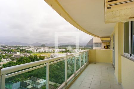 Varanda da Sala de apartamento à venda com 2 quartos, 153m² em Camorim, Rio de Janeiro