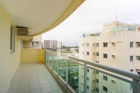 Varanda da Sala de apartamento à venda com 2 quartos, 153m² em Camorim, Rio de Janeiro