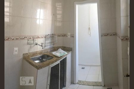 Cozinha de apartamento para alugar com 1 quarto, 46m² em Glória, Rio de Janeiro