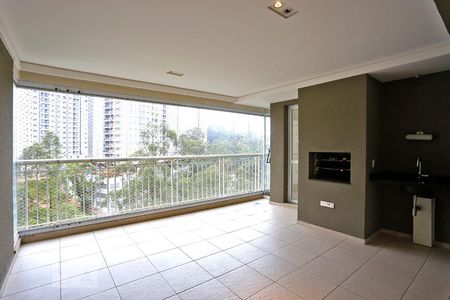 Varanda de apartamento à venda com 3 quartos, 168m² em Vila Andrade, São Paulo