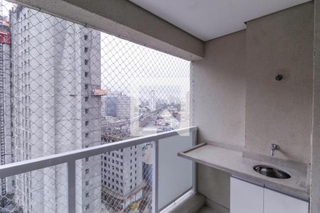 Sacada e Lavanderia de kitnet/studio para alugar com 1 quarto, 26m² em Vila Prudente, São Paulo
