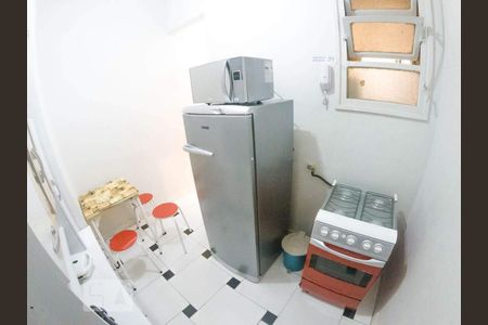 Cozinha de kitnet/studio à venda com 1 quarto, 40m² em Copacabana, Rio de Janeiro