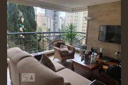 Varanda de apartamento à venda com 4 quartos, 263m² em Vila Suzana, São Paulo