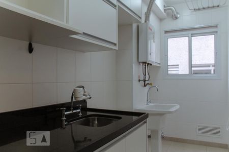 Cozinha de apartamento para alugar com 1 quarto, 41m² em Bela Vista, São Paulo