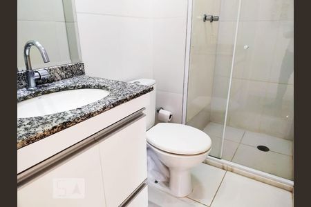 Banheiro de apartamento para alugar com 2 quartos, 47m² em Jardim Ângela (zona Leste), São Paulo