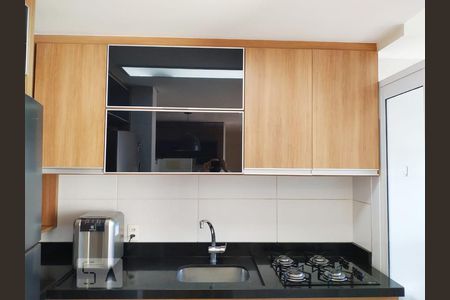 Cozinha de apartamento para alugar com 2 quartos, 47m² em Jardim Ângela (zona Leste), São Paulo