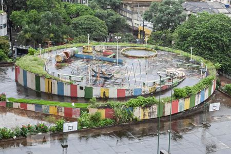 Área Comum - Playground de kitnet/studio para alugar com 1 quarto, 25m² em Santo Agostinho, Belo Horizonte