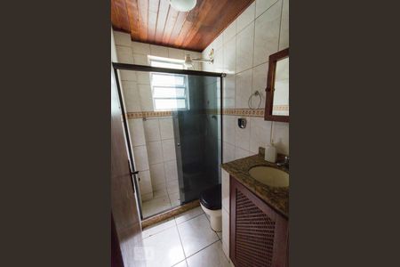 Banheiro Social 1 (1º andar) de casa de condomínio à venda com 5 quartos, 240m² em Pechincha, Rio de Janeiro