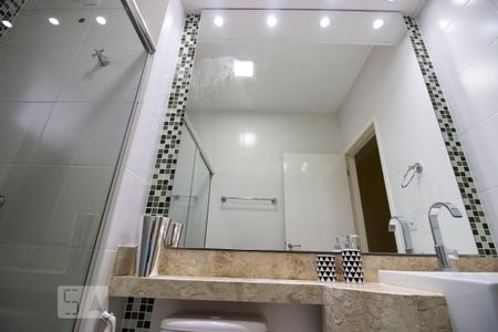Detalhe banheiro de apartamento à venda com 2 quartos, 55m² em Vila Nova Medeiros, Jundiaí