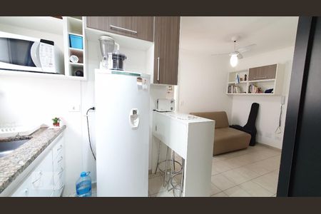 Cozinha de apartamento à venda com 1 quarto, 25m² em Campos Elíseos, São Paulo