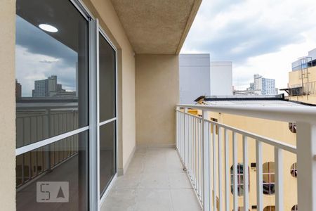 Varanda de kitnet/studio para alugar com 1 quarto, 29m² em Liberdade, São Paulo