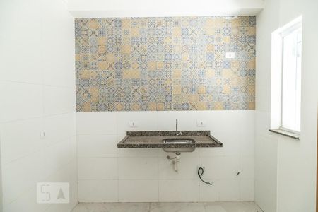 Sala e cozinha de apartamento para alugar com 1 quarto, 35m² em Jardim Maringá, São Paulo