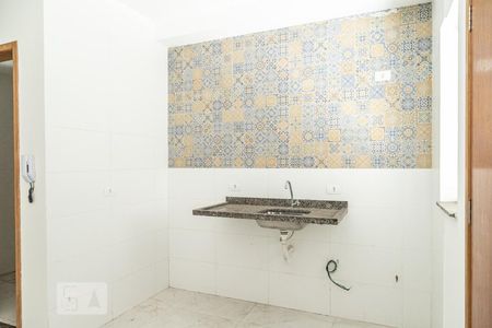 Sala e cozinha de apartamento para alugar com 1 quarto, 35m² em Jardim Maringá, São Paulo