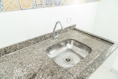 Sala e cozinha de apartamento para alugar com 1 quarto, 35m² em Jardim Maringá, São Paulo