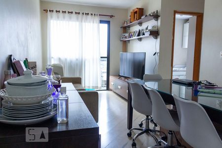 Sala de apartamento para alugar com 2 quartos, 50m² em Vila Santo Estéfano, São Paulo