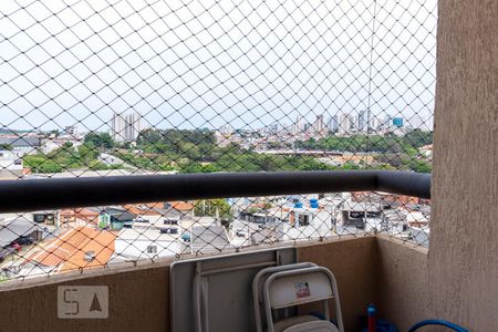 Varanda da Sala de apartamento para alugar com 2 quartos, 50m² em Vila Santo Estéfano, São Paulo