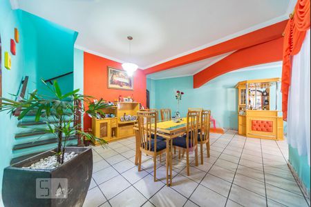 Sala de Jantar  de casa à venda com 6 quartos, 330m² em Jardim Itapoan, Santo André