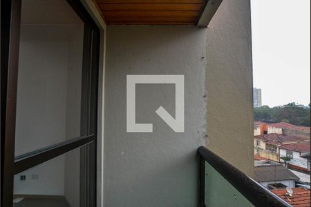 Varanda da Sala de apartamento para alugar com 3 quartos, 79m² em Vila Assunção, Santo André