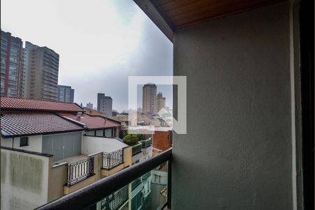 Varanda da Sala de apartamento para alugar com 3 quartos, 79m² em Vila Assunção, Santo André