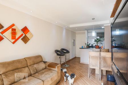 Sala de apartamento à venda com 3 quartos, 52m² em Taboão, São Paulo