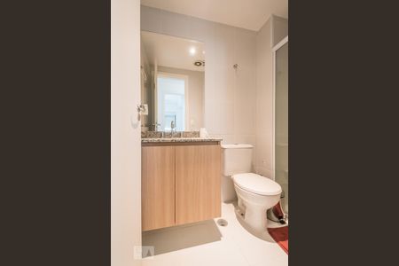 Banheiro de apartamento para alugar com 1 quarto, 37m² em Vila Cruzeiro, São Paulo