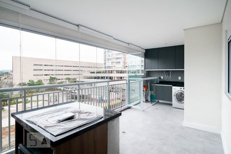 Varanda de apartamento para alugar com 1 quarto, 57m² em Jardim Novo Santo Amaro, São Paulo
